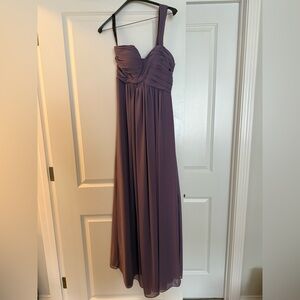 Bill Levkoff Purple bridesmaid dress